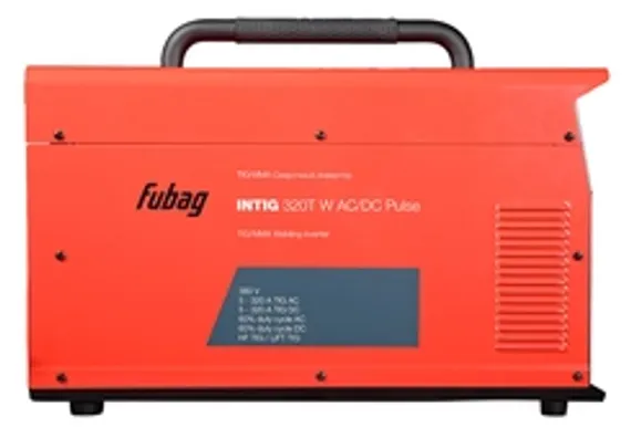 Инвертор сварочный Fubag INTIG 400T W AC/DC PULSE + горелка FB TIG 18 5P, 4 м + модуль охлаждения + тележка