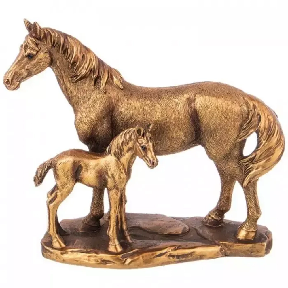 СТАТУЭТКА "ЛОШАДИ" 17.5*8*15 СМ. СЕРИЯ "BRONZE CLASSIC" 146-1485 Lefard