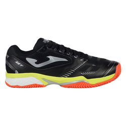 Мужские кроссовки теннисные Joma T.Set Men 2201 - black/lemon fluor
