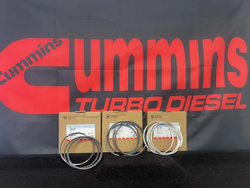 Комплект поршневых колец на 4 поршня  Cummins isf 2.8