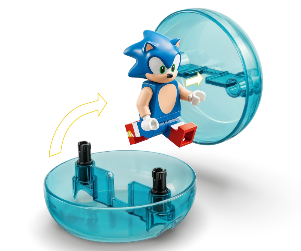 Конструктор LEGO Sonic the Hedgehog 76990 Испытание скоростной сферы Соника