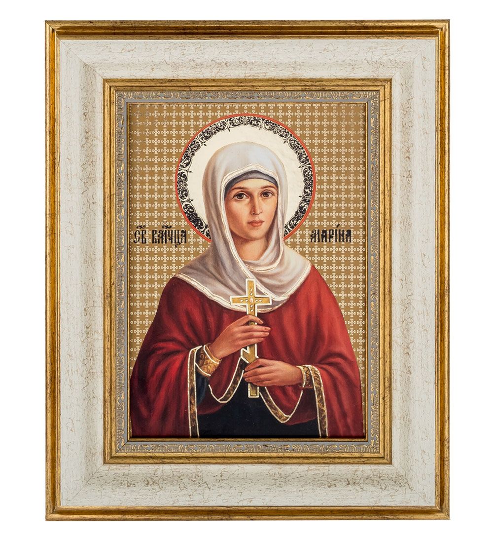 ART-900/2 Панно «Святая великомученица Марина Антиохийская»
