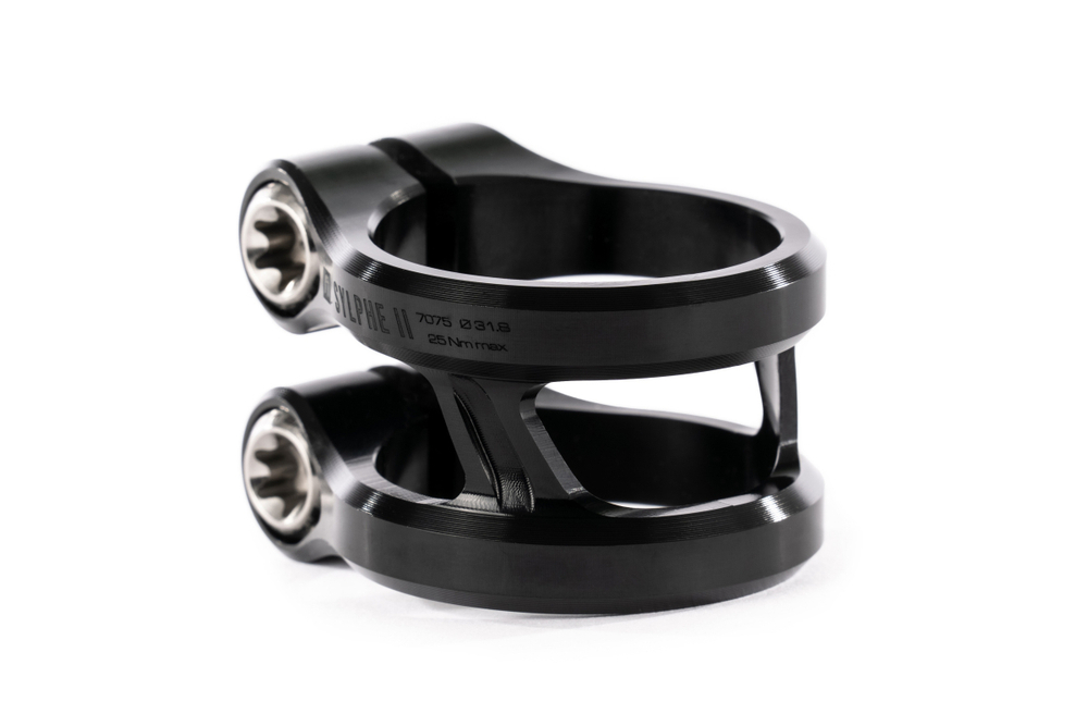Зажим Ethic Sylphe Clamp Double V2 34.9 black