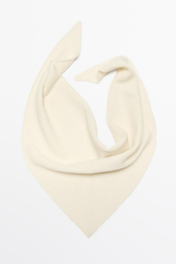 Massimo Dutti Бандана из 100% кашемира, ванильный