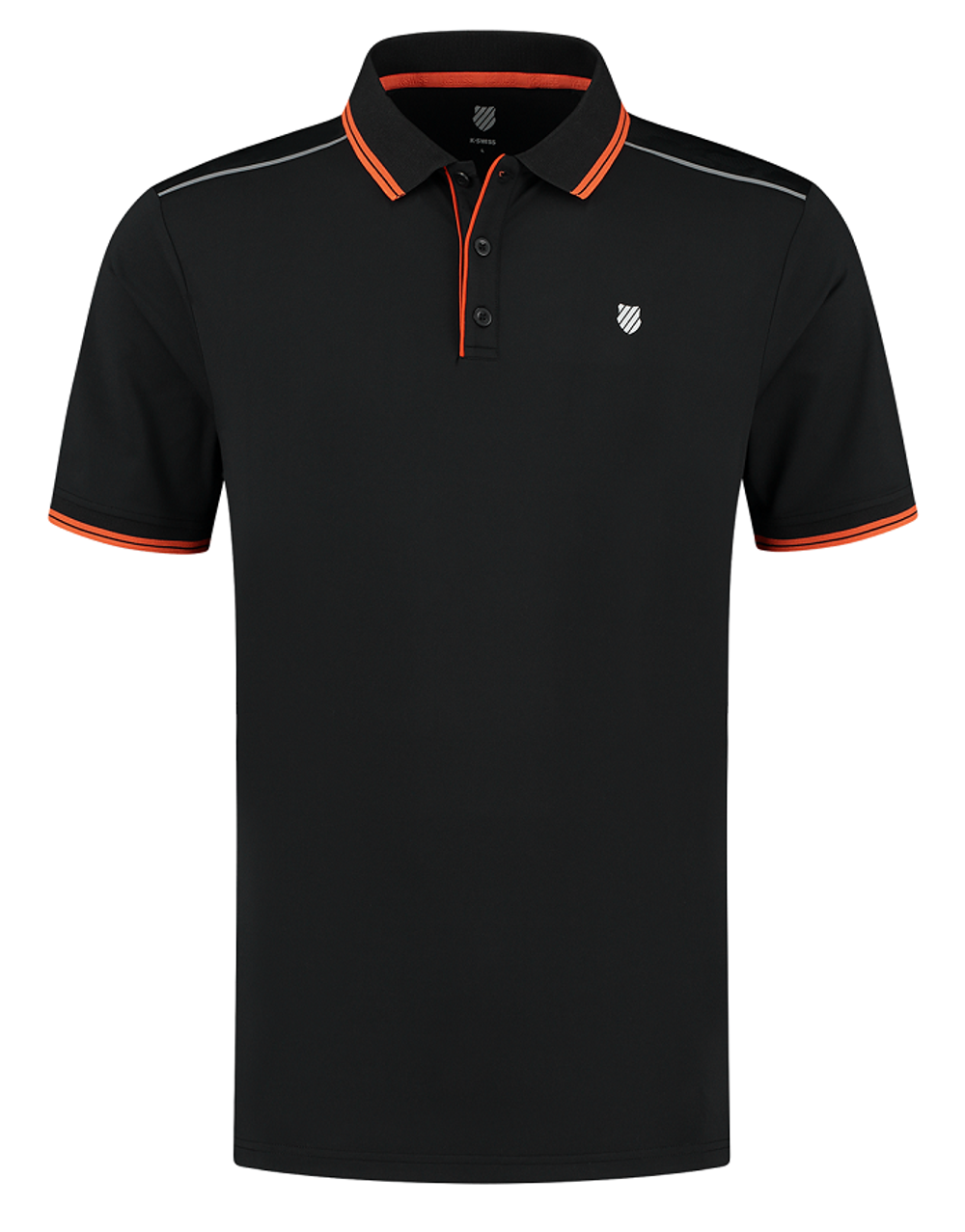 Мужское поло теннисное K-Swiss Tac Hypercourt Polo 4 - jet black