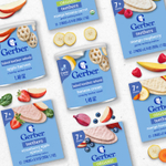 Gerber, запеченные прорезыватели для зубов, для детей от 10 месяцев, яблочный урожай, 42 г (1,48 унции)