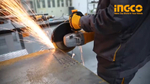Угловая шлифовальная машина (УШМ) INGCO AG24008 INDUSTRIAL 230 мм 2,4 кВт
