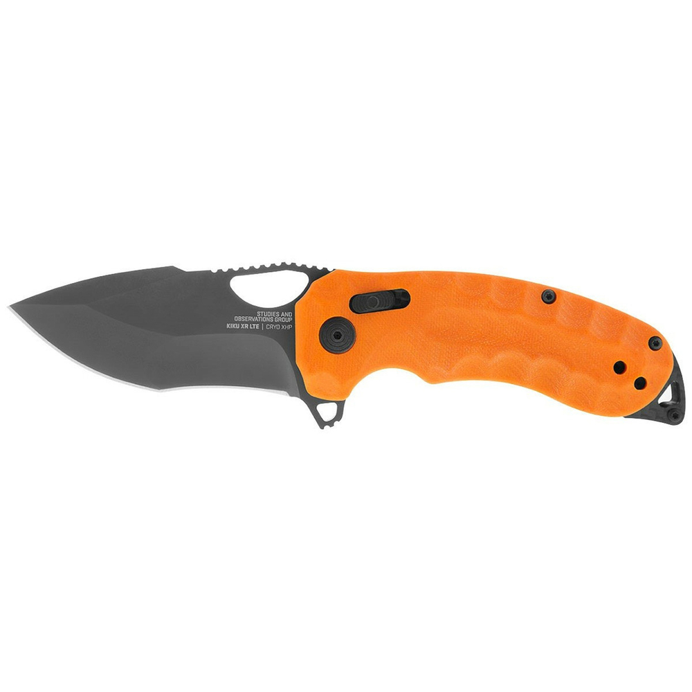 Туристический складной нож SOG, 12-27-03-57 Kiku XR LTE Orange G10