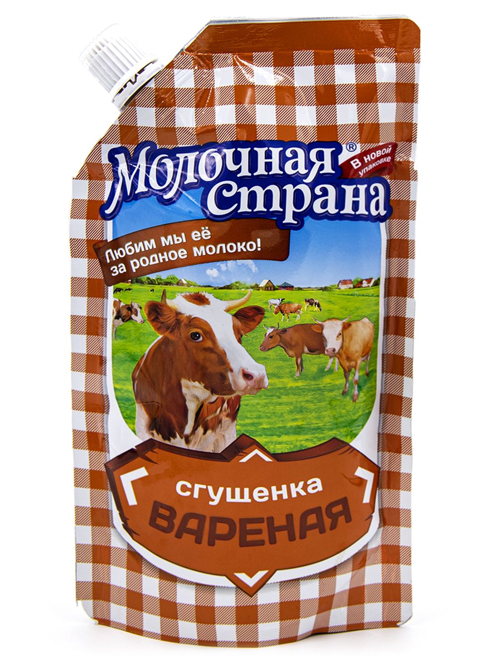 Сгущенка Вареная Молочная страна д/п 270г