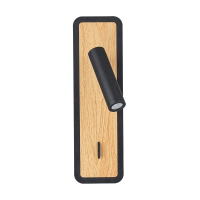 Спот Arte Lamp WOOD A1990AP-3BK, 1хLED