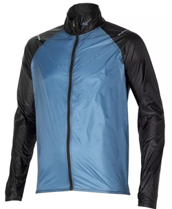 Мужская теннисная куртка Mizuno Aero — blue ashes