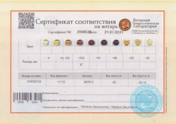 Серебряные серьги с цельным коньячным янтарем, серебро 925 пробы