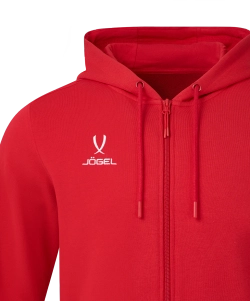 Худи на молнии ESSENTIAL Cotton FZ Hoodie, красный