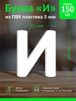 Буквы из пластика на стену