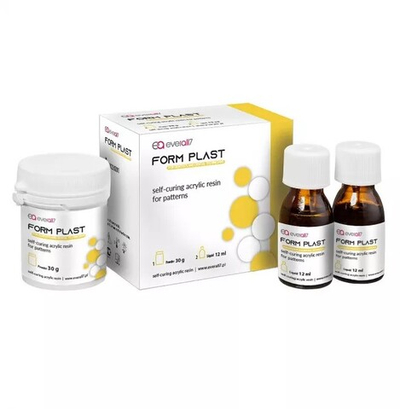 --- Form Plast (30гр.+2х12мл.) Форм Пласт, для моделирования, самополимеризующийся акриловый материал
