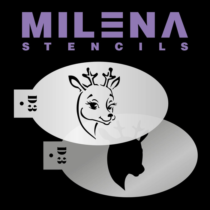 Трафарет Milena D3
