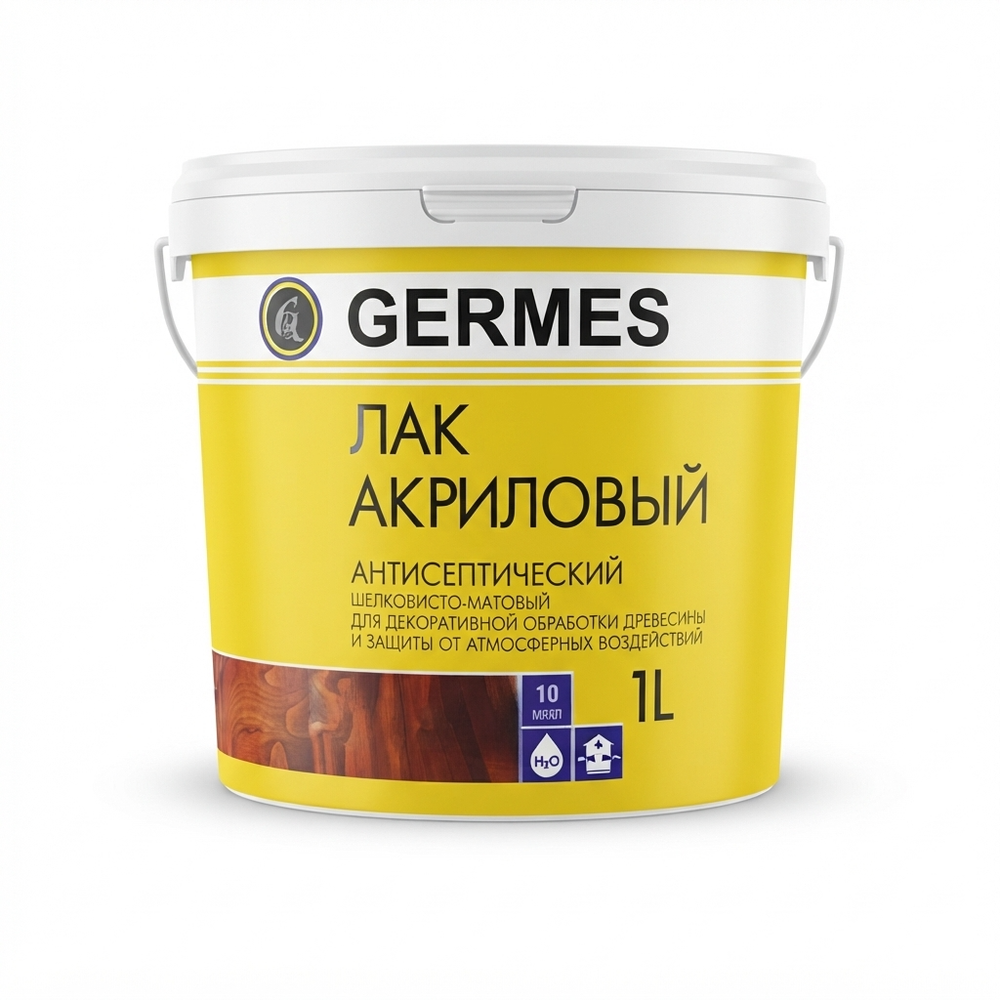 Лак Акриловый по дереву GERMES 1л