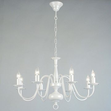 Люстра подвесная CL426180 белая Бонна Citilux