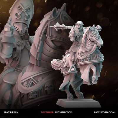 Mount priest of Sigmar