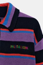 КАРДИГАН В ПОЛОСКУ FRUIT OF THE LOOM™ — ZARA