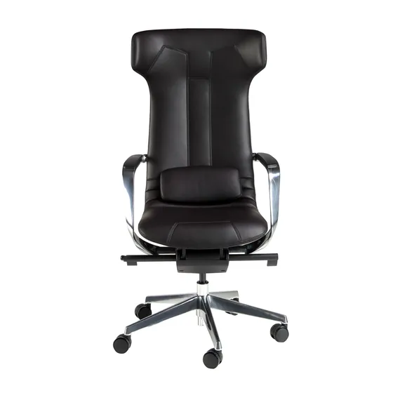 Офисное кресло Angel Cerda 4215 из черной экокожи