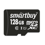 micro SDXC карта памяти Smartbuy 128GB Class 10 UHS-1 (без адаптера)