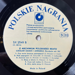 Винтажная виниловая пластинка LP Czeslaw Niemen Чеслав Немен I Akwarele Czy Mnie Jeszcze Pamietasz (Польша 1988)