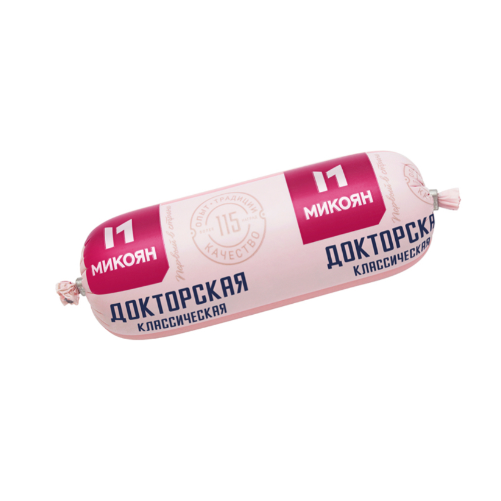Колбаса Докторская классическая Микоян с/к 500 гр