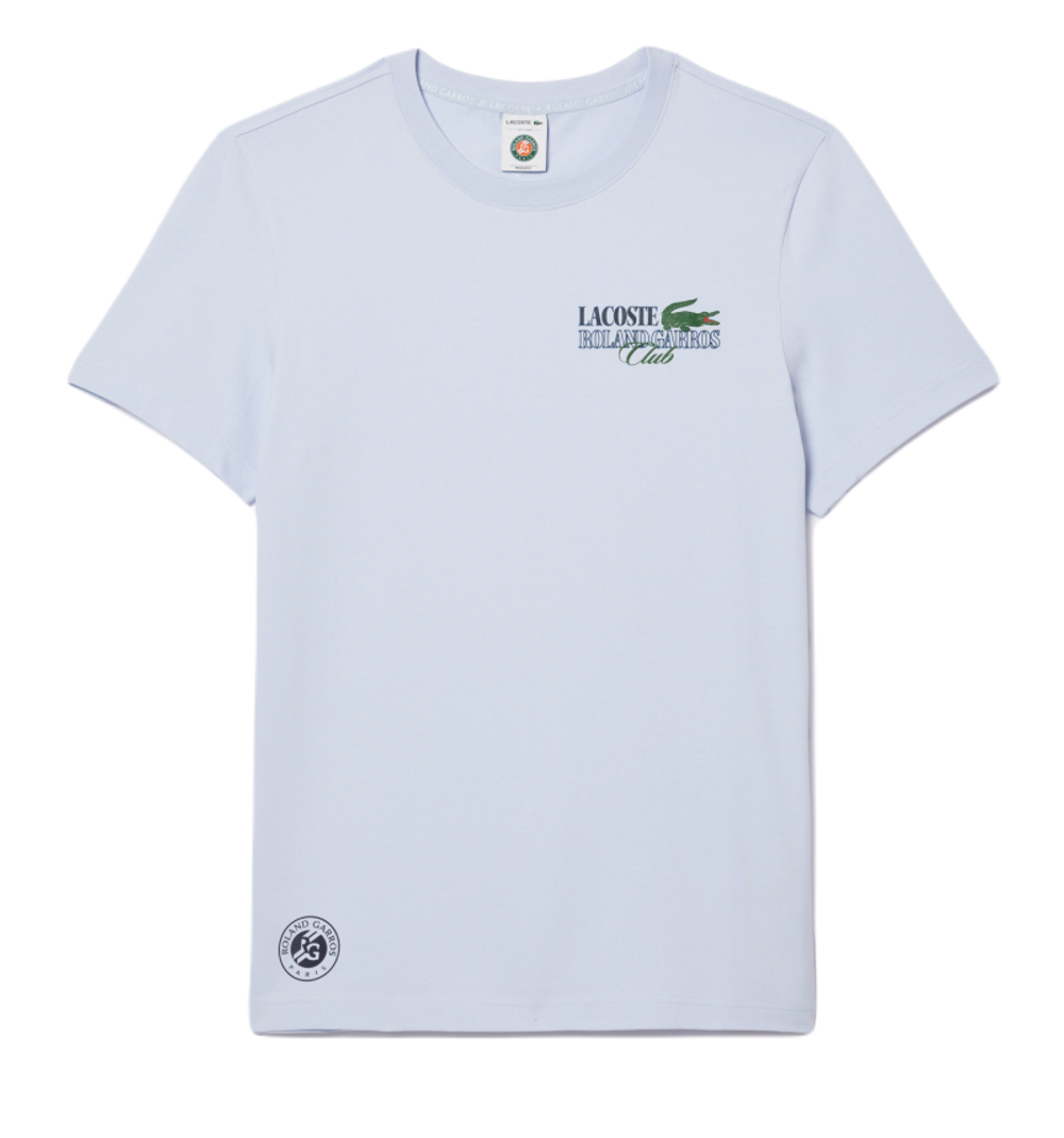 Теннисная футболка Lacoste Roland Garros Edition Sport Cotton