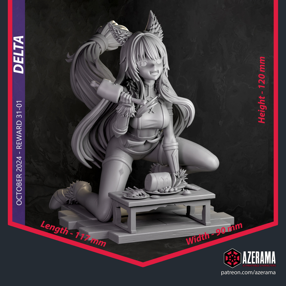 Дельта Восхождение в тени! Фигурка Delta The Eminence in Shadow nsfw
