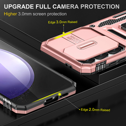 Чехол Safe Case с кольцом и защитой камеры для Samsung Galaxy S25 FE