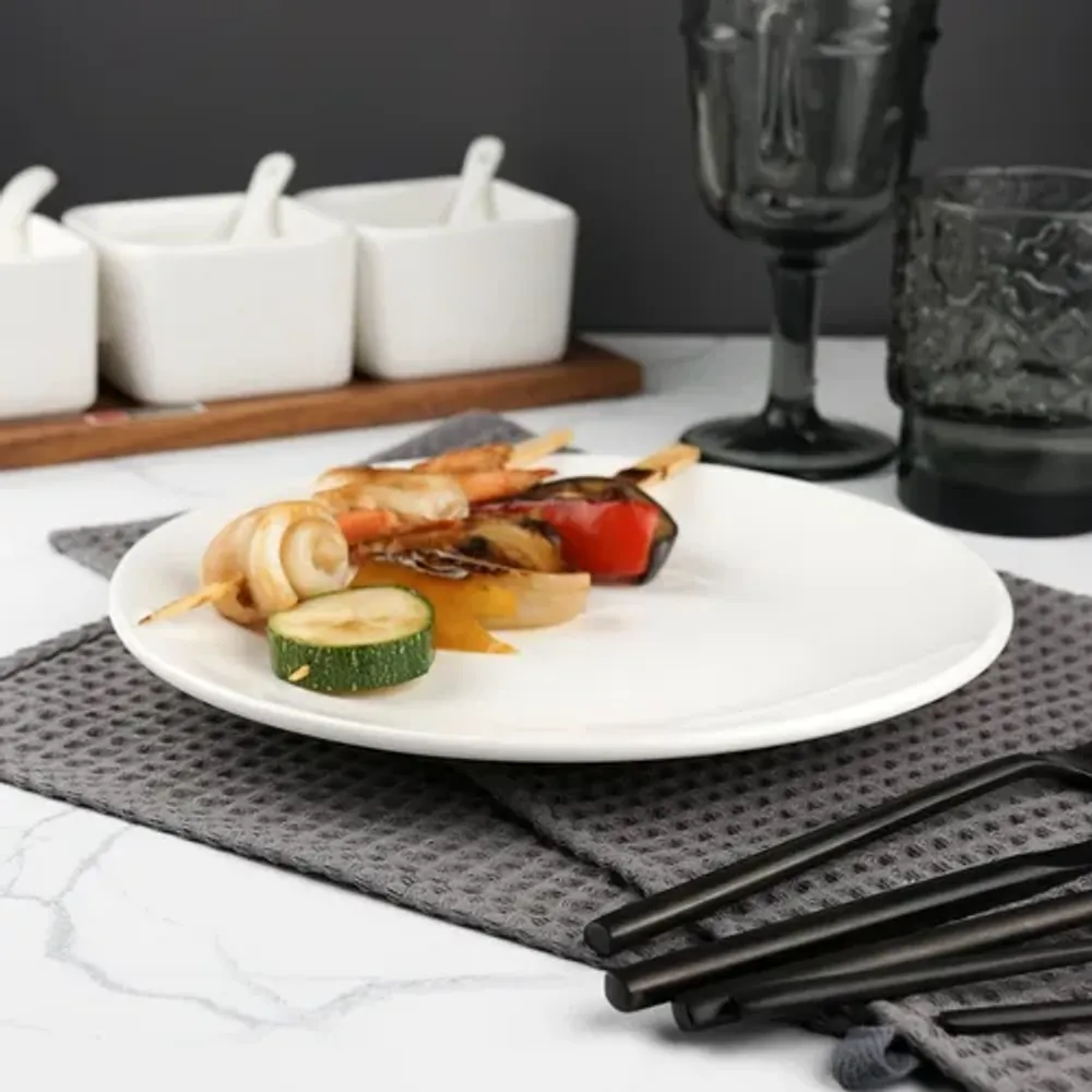 Тарелка d 23 см h2 см без борта белая фарфор P.L. Proff Cuisine [6]