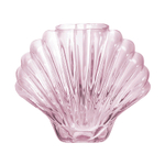 Ваза для цветов seashell, 20 см, розовая