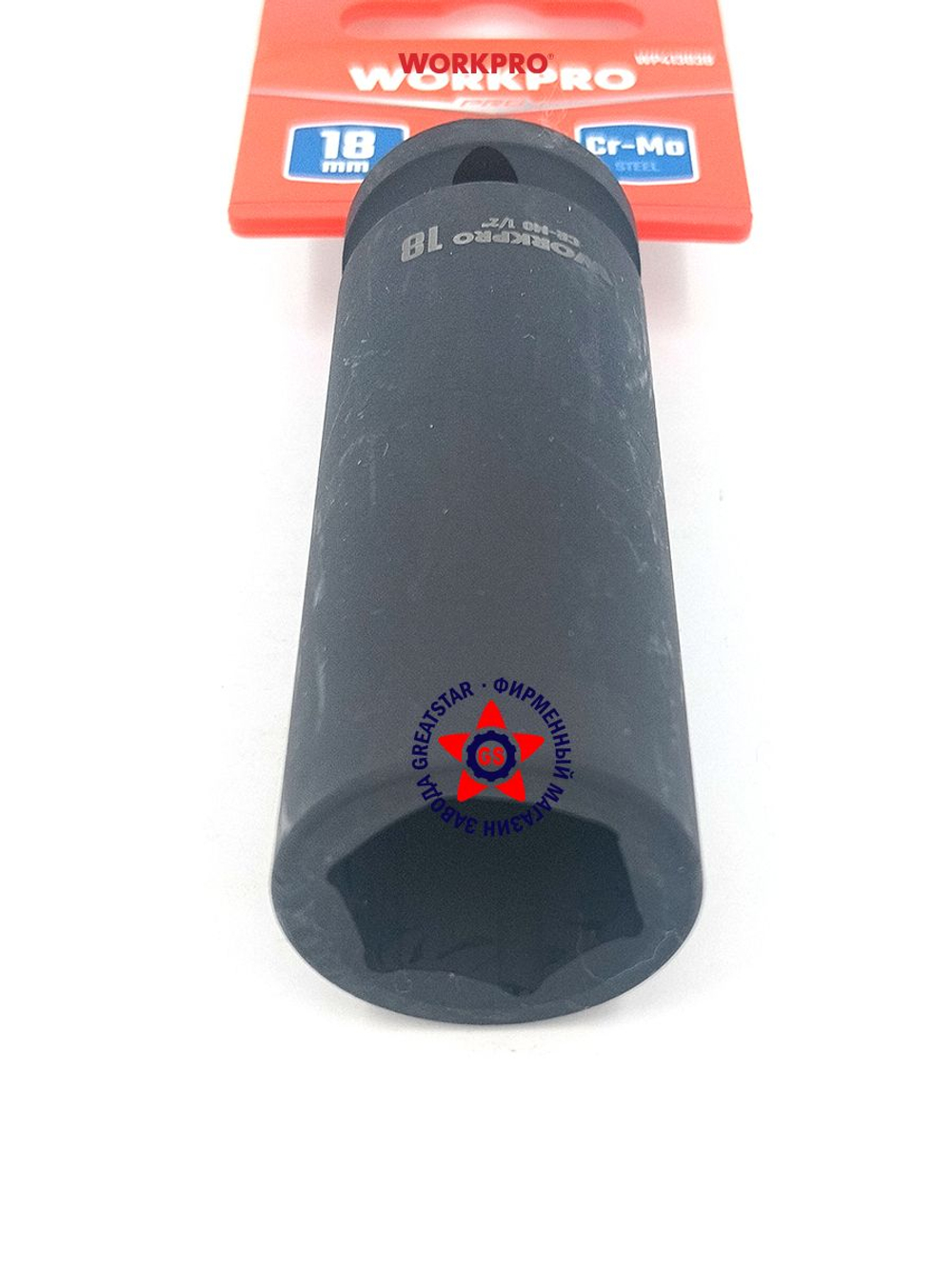 Головка ударная торцевая 1/2'', 18 мм WP413038