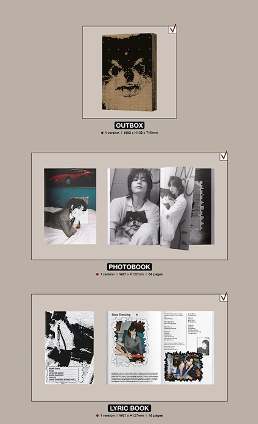 Альбом V - Layover (Weverse Albums Ver.)