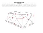 Палатка HIGASHI Double Pyramid