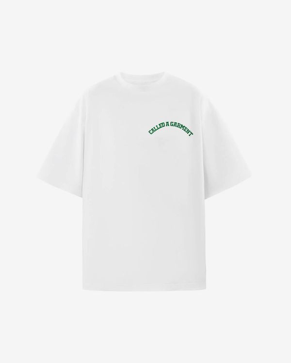 Футболка Authentic Green белая - фото 1