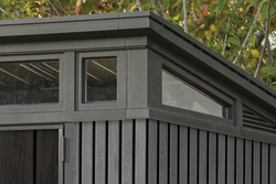 Садовый сарай Keter Signature Vertical Pent 9x7 grey