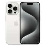 Смартфон Apple iPhone 15 Pro 128GB eSIM, White Titanium (Белый)