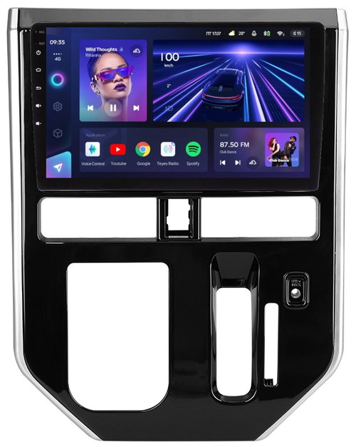 Магнитола для Toyota Tank, Roomy, Daihatsu Thor, Subaru Justy (2016-2020, климат) - Teyes CC3 Android 10, Быстрая, CarPlay, SIM-слот