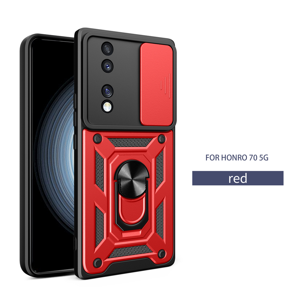 Чехол с кольцом Bumper Case для Honor 70