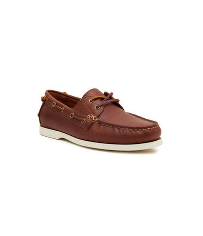 Кожаные мокасины merton POLO RALPH LAUREN - каштановый(803932996)