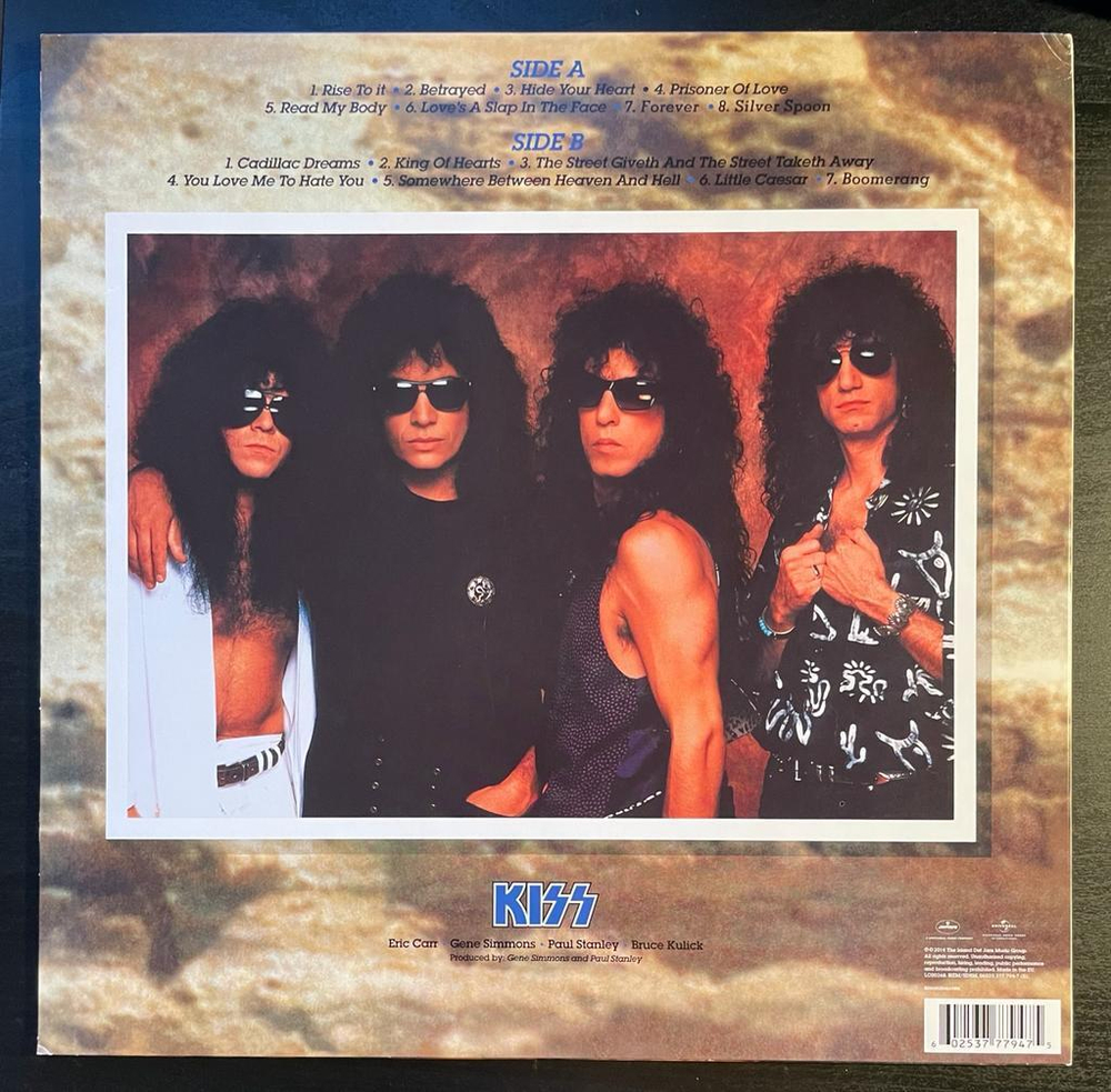 Kiss - Hot in the shade (Европа 2014г.)