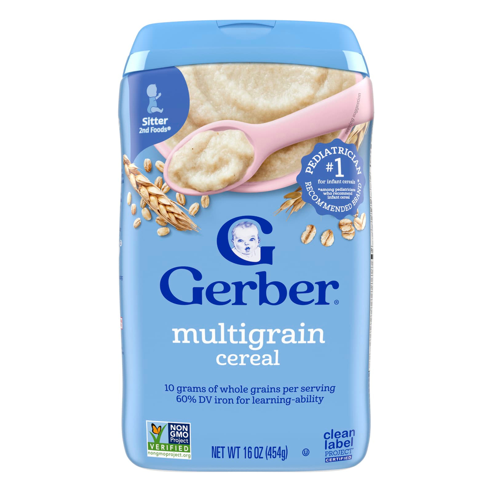 Gerber, Multigrain Cereal, 2nd Foods®, 454 г (16 унций)