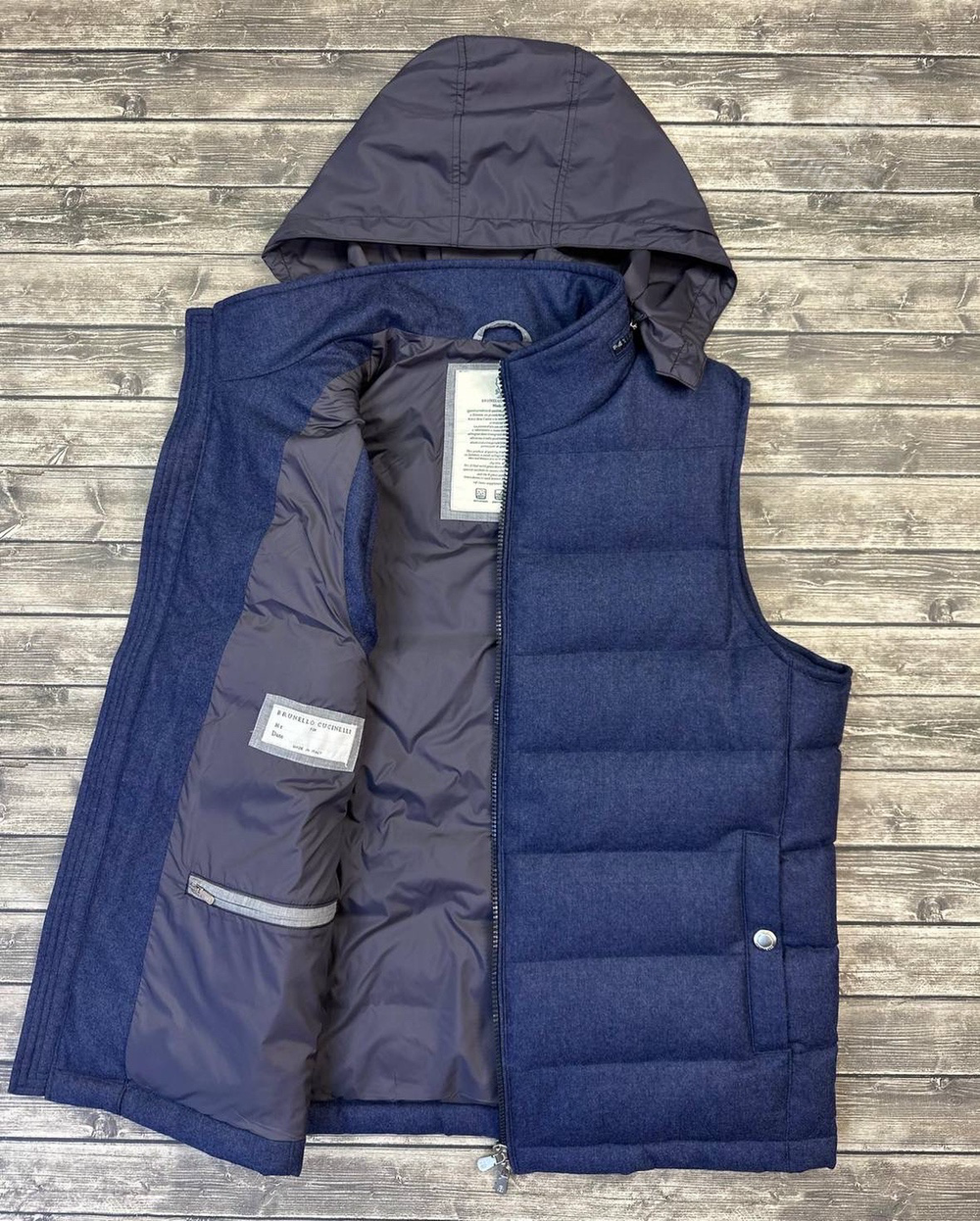 Пуховый жилет Brunello Cucinelli