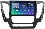 Магнитола для Mitsubishi Pajero Sport 3 2016-2020 АКПП (поддержка 360, климата и БК) - Teyes CC2 PLUS монитор 9" QLED, Android 10, Быстрая, SIM-слот