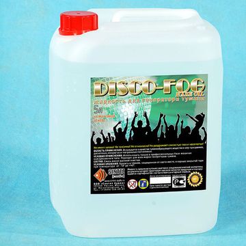 Жидкость для генераторов тумана 5л Disco Fog Haze Oil Синтез аудио DF-Haze-Oil-5