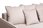 Диван Garda Decor Морес (Mores)(K), VD кант трехмест.раскл. велюр беж. Colt002-BEG 226*103*94