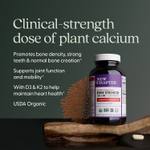 New Chapter, растительный кальций, Bone Strength Keep Care™, 120 веганских тонких таблеток