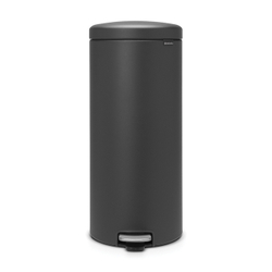 Мусорный бак с педалью newIcon 30л Brabantia Минерально-графитовый